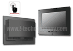 Flush Mount (OSD front) 15.6" Wide LCD monitor, 1920 x 1080, LED 250 nits, VGA input, WV(160/160) with Projective Capacitive Touch (1-2mm) USB Controller (Model: EFMFW1560AWV-PCT)