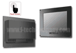 Front IP65/NEMA4 Flush Mount (OSD front) 12.1" LCD monitor, 1024 x 768, LED 450 nits, VGA input, WT(-30~70?) with Projective Capacitive Touch (1-2mm) USB Controller (Model: EFMF1210AWT-IP-PCT)