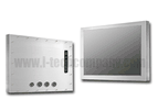 Full IP66/NEMA4X Stainless Steel Chassis Mount 8.4" LCD monitor, 800 x 600, LED 350 nits, VGA input (Model: ECH6-0840)