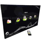 HD USB Digital Signage All-in-one Media player, 32" Widescreen diagonal screen, 1920x1080 resolution (Model: BBD3200USB)