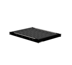 Vented Rack Mountable Sliding Shelf, 200 lb. Weight Capacity Mounting depth adjusts from 24" to 36" Vented Rack Mountable Sliding Shelf, 200 lb. Weight Capacity Mounting depth adjusts from 24" to 36"