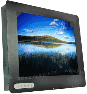 High Brightness Chassis LCD Monitor (1200 nits) w/ VGA, S-Video, AV (Model: LCHH1701)
