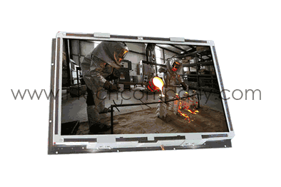 High Brightness Open frame, Wide Screen 10.2" LCD monitor, 1024 x 600, 900 nits, 400:1 with VGA+DVI , 100~240V AC-in, Operating temp -20 to 60C, Max 6.5W