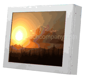 High Brightness/Transflective Sunlight Readable 10.4" Chassis Mount LCD Monitor 500 nits (Model: WCHH1040P1)