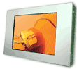 High Brightness/Transflective Sunlight Readable LCD 6.4" Chassis Mount LCD Monitor 565 nits (Model WCHH640P1)