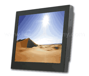 Industrial Chassis/Surface Mount Metal Housing High Brightness 12.1" LCD 800*600 1000nits 700:1 with VGA input, Power, Rear or side OSD with VESA mounting (Model: YCHR1210)