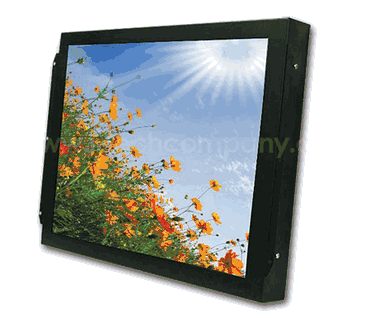 Industrial Chassis/Surface Mount Metal Housing High Brightness  32"  LCD  1920*1080  380nits  3000:1 with  VGA input with projective capacitive touch (Model: YCHR3200-PCT)