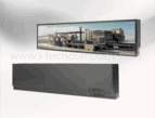 Industrial Chassis/Wall Mount Metal Housing, Stretched/Super Wide 43" LCD monitor, Resolutions 1920 X 480, 700 nits  VGA Input, Side OSD (Model: ECHS4300)