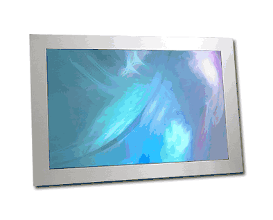 Industrial Panel Mount Stainless steel IP65/NEMA4  27" LCD monitor, 2560 x 1440, 300 nits, VGA+DVI+HDMI (Model: ESPMW2700HD)