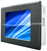 Intel 8.4" IP65/NEMA4 Panel Mount LCD w/ All-in-one PC Computer. Model (WPMC8400-IPU1-I)