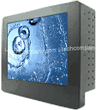 Intel Celeron 10.4" Chassis Mount LCD with Industrial Fanless PC Computer SBC. (Model:WCHFC1040U1-I)