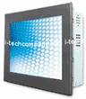Intel Celeron 10.4" IP65 Panel Mount LCD with Industrial Fanless PC Computer SBC. (Model:WPMFC1040-IPP1-I)