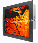 Intel Celeron 19" Panel Mount LCD with Industrial Fanless PC Computer SBC. (Model:WPMFCW1900M1-I) Intel Celeron 19" Panel Mount LCD with Industrial Fanless PC Computer SBC. (Model:WPMFCW1900M1-I)