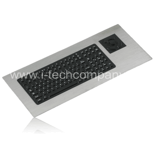 Intrinsically Safe Panel Mount Keyboard with HulaPoint II (Model: PM-2000-IS)