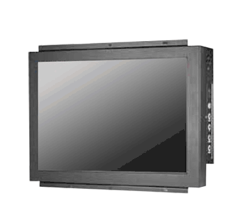 IP65 Chassis Mount 15.6" Wide LCD monitor, 1920 x 1080, LED 250 nits, VGA input with 10 points Projective Capacitive Touch (1-2mm) USB Controller (Model: EOPPW1560HD-PCT10)