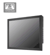 IP65 Chassis Mount 17" LCD monitor, 1280 x 1024, LED 350 nits, VGA input, WT(-30C~80C) with 10 points Projective Capacitive Touch (1-2mm) USB Controller (Model: ECPM1700WT-PCT10)