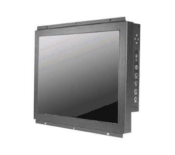 IP65 Chassis Mount 19" LCD monitor, 1280 x 1024, LED 250 nits, VGA input with 10 points Projective Capacitive Touch (1-2mm) USB Controller (Model: EOPP1900-PCT10)