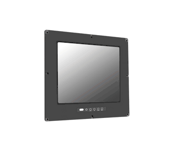 IP65 front Flush Mount, 20.1" LCD monitor, 1600x1200, 700nits, VGA, AC-IN w/Built-in PWR (Model: EFMF2010HB-IP)