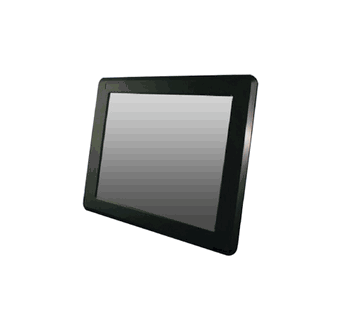 IP65 Front Panel-Mount 6mm Aluminum Bezel, 15"-1024x768, LED-1500nits, Wide Temp -20~70C with Viewing angle H 89/89 V 89/89). Auto dimming sensor Light Sensor -Brightness Dimming Control  12" Long, VGA+DVI+HDMI input, Rear OSD with  5-Wires Resistive Touch with USB controller
