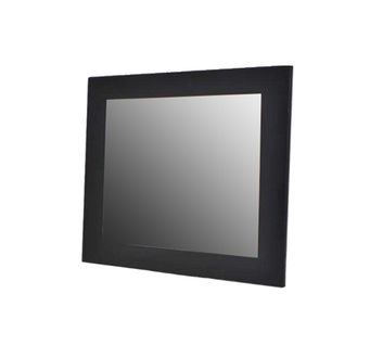 Front IP65 19" Industrial Panel (250nits, 1280x1024) Panel Mount (with 3mm Front Bezel ) / VESA Mount, Resistive Touch with VGA, DVI, USB ( for Touch use ) and 100-240VAC Power Cord