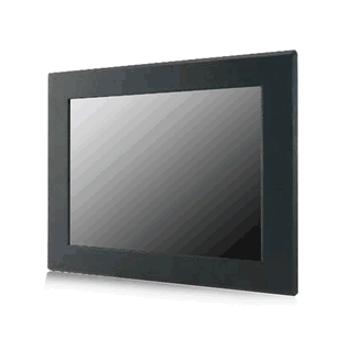 IP65 Front Panel Mount (Metal-5mm), 20.1" LCD monitor, 1600 x 1200, 330nits, VGA Input, Rear OSD, including rear screw/Clamp/VESA Mount (Model: CPM2010IP)