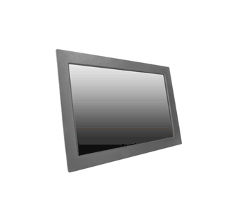 IP65 Front Panel Mount (Metal-3mm) AR Glass Wide 32" LCD Monitor, 1920x1080 (16:9) / 350nits, VGA, DVI, HDMI and 100-240VAC Power Cord, Speakers
