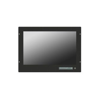 Front IP65 23.8" Wide Marine Bridge Display Monitor 1920x1080 250nits, HDMI, DVI, VGA, Composite Video, Audio Input, IEC60945 certificated Front hyper dimming knob control backlight brightness from nearly 0%-100% Internal Power Adapter, 100-240V AC Input+ PCT Touch Screen USB controller