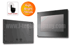 IP66 Flush Mount (OSD back) 15" LCD monitor, 1024 x 768, LED 700 nits, VGA input, wide temperature & wide viewing angle with Projective Capacitive Touch (1-2mm) USB Controller (Model: EFPM6-1500HBWVWT-PCT)