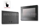 IP66 Flush Mount (OSD back) 24" LCD monitor, 1920 x 1080, LED 250 nits, VGA input with Projective Capacitive Touch (1-2mm) USB Controller (Model: EFPM6-W2400-PCT)