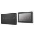 IP66 Front Military Grade Rugged Chassis Mount, 10.1" wide LCD monitor, 1366x768, LED-1000 nits, VGA HDMI DVI, AC-IN w/ Built-in Power, Comply MIL-STD-810G Vibration and shock. (Model: EMCMW1010HDHB)
