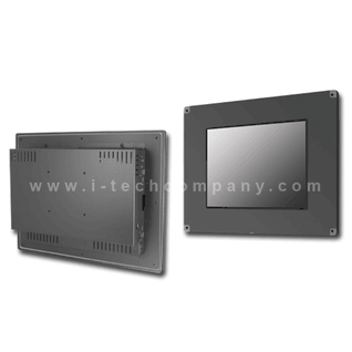 IP66 Military Grade Rugged Flush mount, 12.1" LCD monitor, 1024x768, LED-450 nits, WT(-30C~70C), VGA HDMI DVI, AC-IN w/ Built-in Power, Comply MIL-STD-810G Vibration and shock, Power comply MIL-STD-1275D. (Model:EMF1210XWT)
