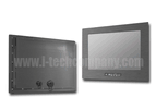 IP66 Panel Mount(OSD front), 15.4" Wide LCD monitor, 1280 x 800, LED 400 nits, VGA input, w/o-Speaker, w/ Ext. Adapter, IP66 cables, wide temperature (Model: EPMF6-W1540WT)