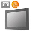 IP66 Panel Mount (OSD rear) 17" LCD monitor, 1280 x 1024, LED 1000 nits, VGA input, w/o-Speaker, w/ Ext. Adapter, IP66 cables with 10 points Projective Capacitive Touch (1-2mm) USB Controller (Model: EPM6-1700HB2-PCT10)