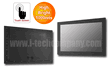 IP66 Panel Mount (OSD rear) 55" LCD monitor, 1920 x 1080, LED 1000 nits, VGA + DVI + HDMI input, w/o-Speaker, w/ Ext. Adapter, IP66 cables with Projective Capacitive Touch (1-2mm) USB Controller (Model: EPM6-W5500HB2-PCT)