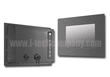 IP66 Panel Mount (OSD rear) 6.5" LCD monitor, 640 x 480, LED 400 nits, VGA input, WT(-30oC ~ 80oC), w/o-Speaker, w/ Ext. Adapter, IP66 cables (Model: EPM6-0650WT)