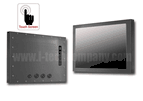 IP67 Chassis 19" LCD monitor,  1280 x 1024,  LED 300 nits,  VGA input,  wide viewing angle,  w/o-Speaker, w/ Ext. Adapter,  IP67 cables,  SECC Metal w/ Powder coating with Projective Capacitive Touch (1-2mm) USB Controller (Model: ECH7-1900WV-PCT)