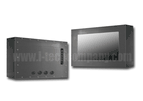 IP67 Chassis w10.1" LCD, 1280x800, LED-200nits, VGA, w/o Speaker, w/ Ext. Adapter,  IP67 cables,  SECC Metal w/ Powder coating (Model: ECH7-W1010A)