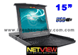 LCD Keyboard Drawer:1U 15" Rack LCD Monitor (Combo Free PS/2 or USB) Keyboard KVM Drawer, optional Touch Pad (Model: NVP115Ue) & Trackball (Model: NVP115Ub)