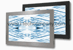 NEMA 4/4X 22" Universal Mount Industrial Monitors(Rated for wash-down) (Stainless Steel Bezel) with Analog Resistive Touchscreen, serial RS232 and USB connections