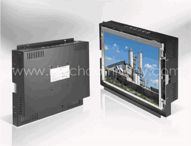 Open frame, 12.1" LCD monitor, 1024 x 768, 180 nits (Model: EOP1210)