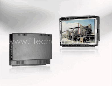 Open frame, 15.4" LCD monitor, 1280 x 800, 300 nits w/ SAW touch screen (USB or RS232 interface). (Model: EOPW1540-SW)