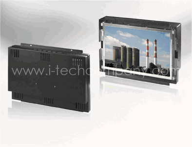 Open frame, Wide 12.1" LCD monitor, 1280 x 800, 350 nits with Capacitive Touch with USB  (Model: EOPW1210-TC)