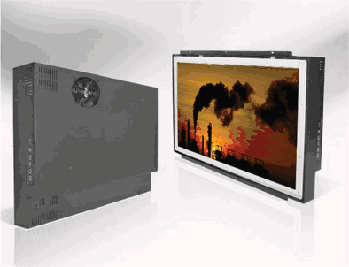 Open frame, Wide 26" LCD monitor, 1366 x 768, 500 nits with Capacitive Touch with USB (Model: EOPW2600-TC)