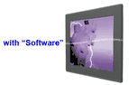 Panel Mount 15" LCD Digital Signage Networked Player with Management software. Model: (WPM1500C3-DMG)