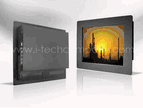 Panel Mount, 15" LCD monitor, 1024x768, LED 1500 nits, VGA input with Zytronic Projective Capacitive Touch (Model: EPM1500HB-TPC)