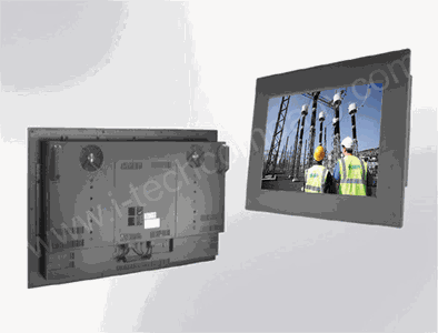 Panel Mount, 50" LCD monitor, 1920x1080, LED 350 nits, VGA + HDMI + DVI input with Projective Capacitive Touch (1-2mm) USB Controller