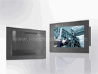 Panel Mount (Metal-5mm), Wide 12.1" LCD monitor, 1280 x 800, 1000 nits  VGA Input, Side OSD, including rear screw/Clamp/VESA Mount (Model: EPMW1210HB)