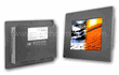 Panel Mount (Metal-5mm), Wide 7" LCD monitor, 800x480, LED-400nits, VGA, Wide Temperature (-30 to 80 C) Side OSD, including rear screw/Clamp/VESA Mount with Capacitive Touch (Finger Only) and USB Controller (Model: EPMW0700WT-TC)