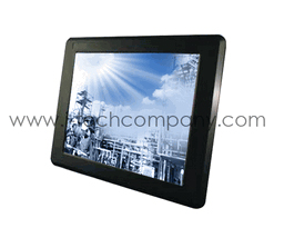 Panel Mount Metal Housing   24"  LCD  1920*1080  300 nits  1000:1 with  VGA + DVI  input (Model: YPMW2400)