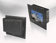 Panel Mount, 10.1" LCD monitor, 1024x600, LED 200 nits, VGA input with 6mm SAW Touch (Model: EPMW1010-SWG)